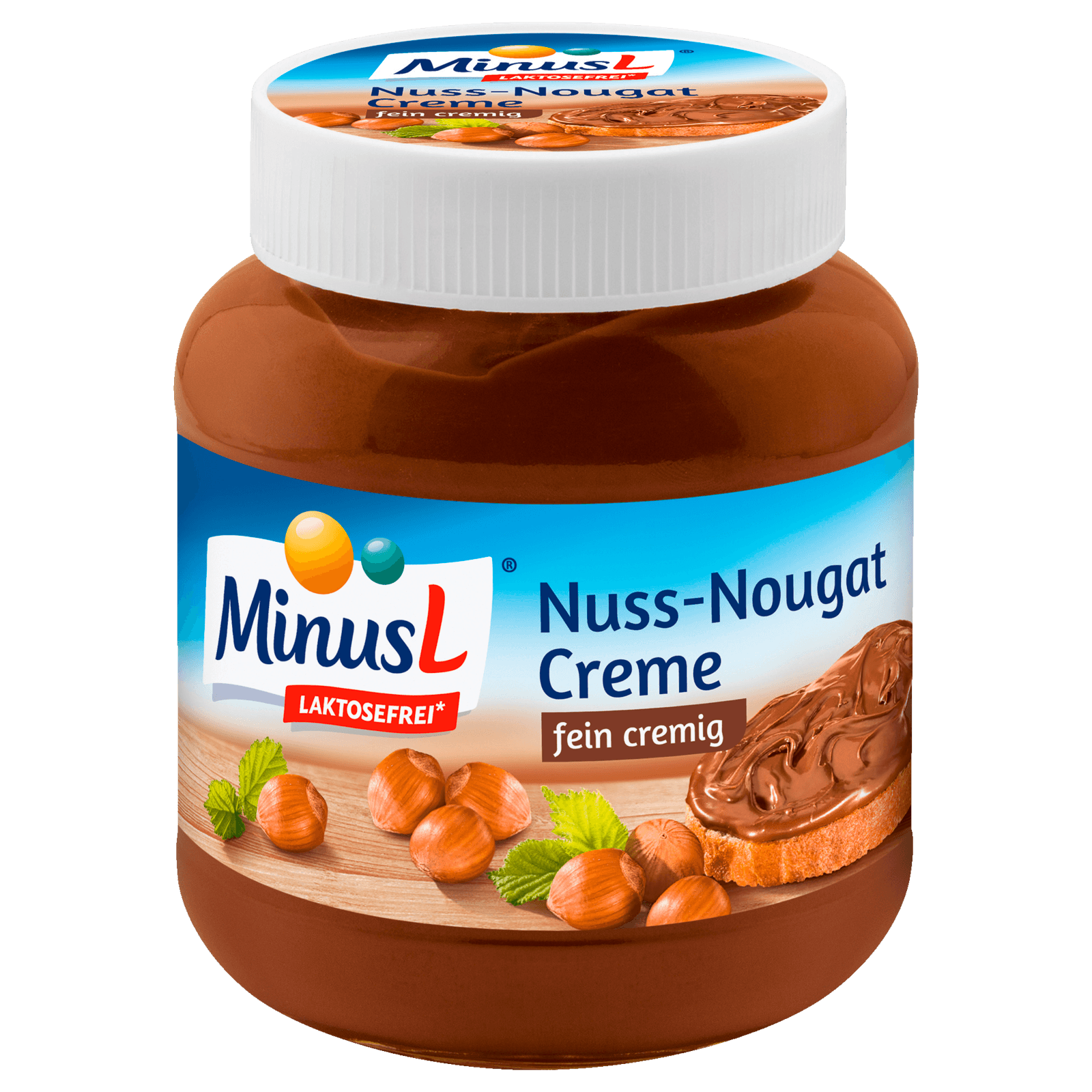MinusL Nuss-Nougat-Creme 400g