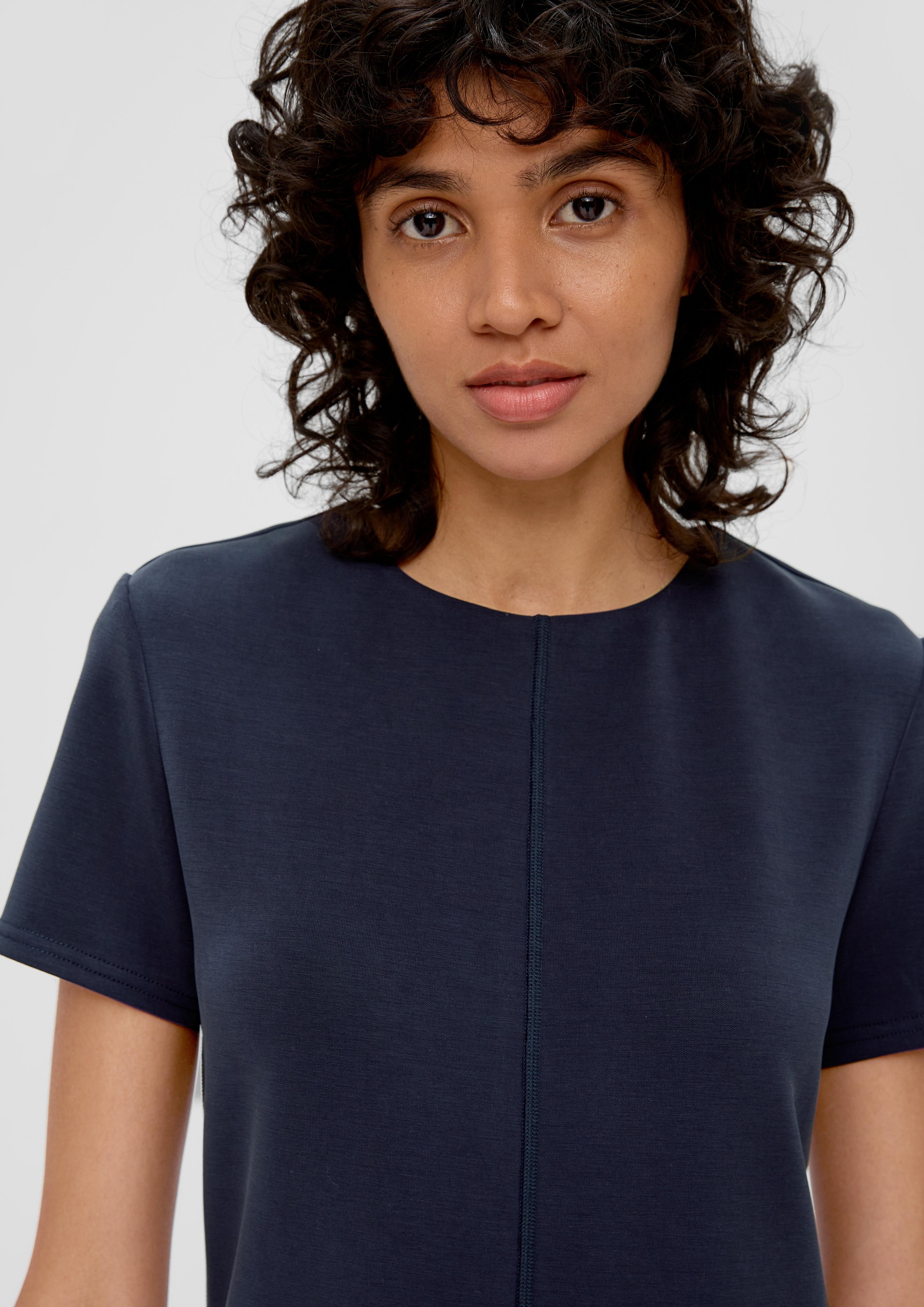 Minikleid mit Overlocknähten  2136386-5959