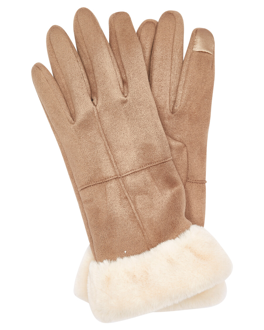 Handschuhe in Lederoptik