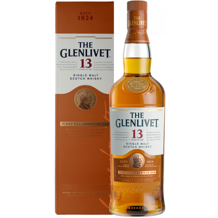 THE GLENLIVET 13 ANS - FIRST FILL - EN ETUI