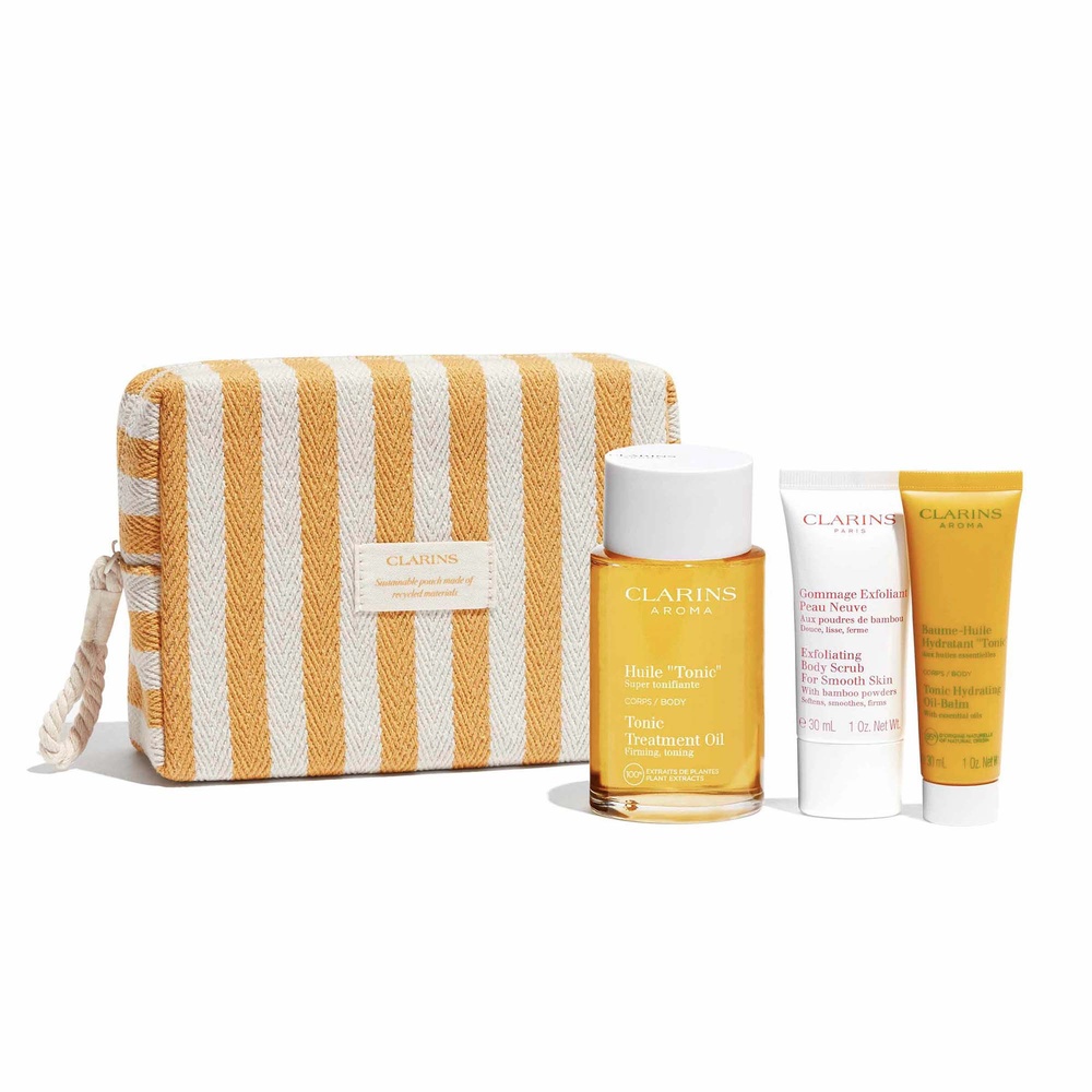 Clarins Coffret Huile Tonic Rituel Peau Neuve Coffret