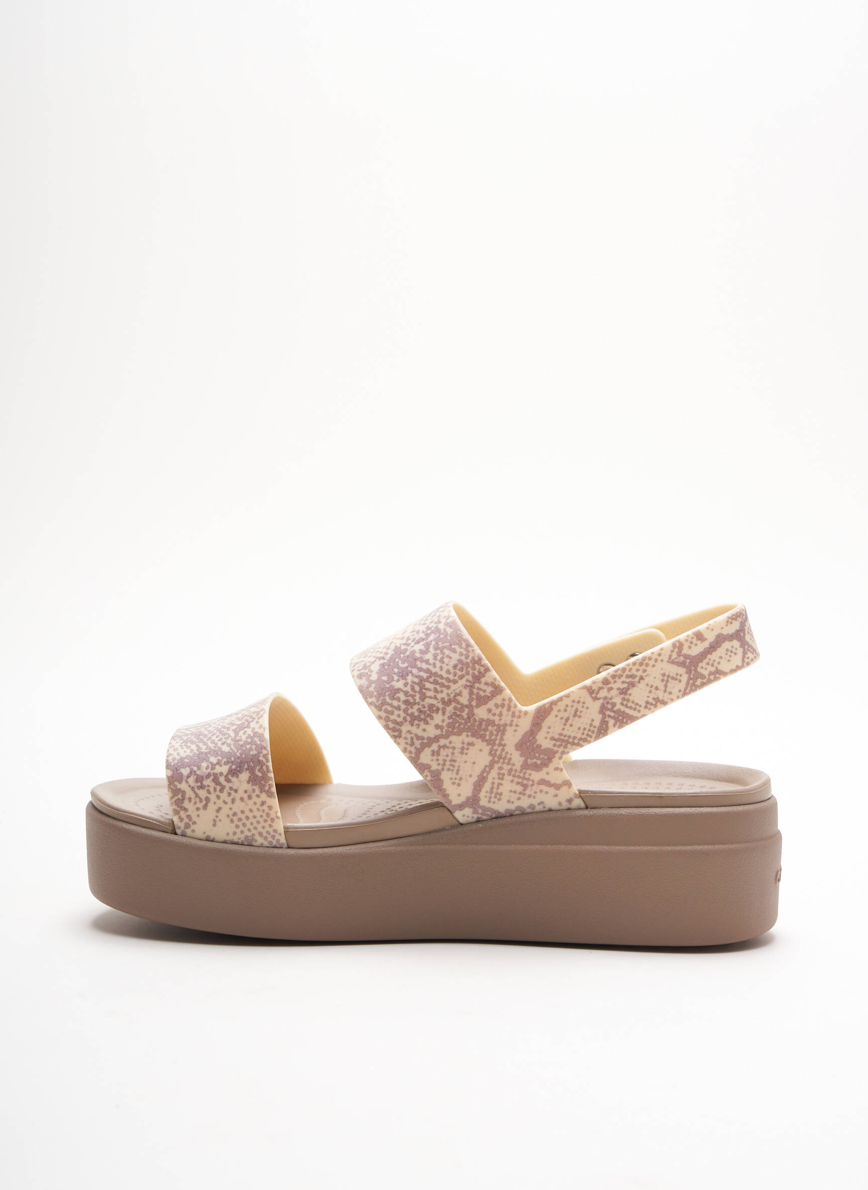 Crocs Sandales Nu Pieds Femme couleur beige