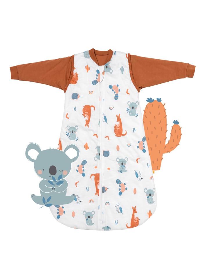 Schlummersack Babyschlafsack, 2.5 TOG in Braun günstig kaufen