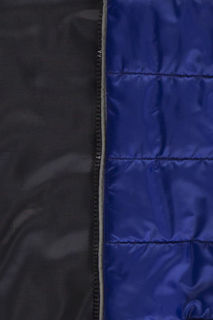 Wattierte Steppjacke mit Kapuze