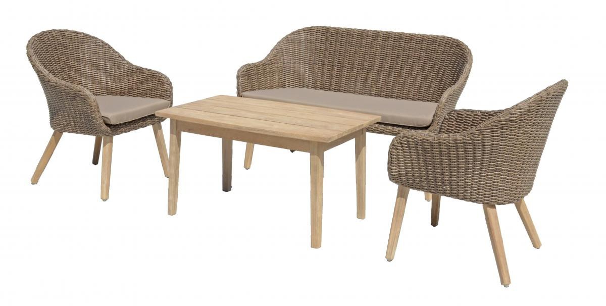 Garden Pleasure Harms Lounge-Gruppe PUEBLO 4tlg.