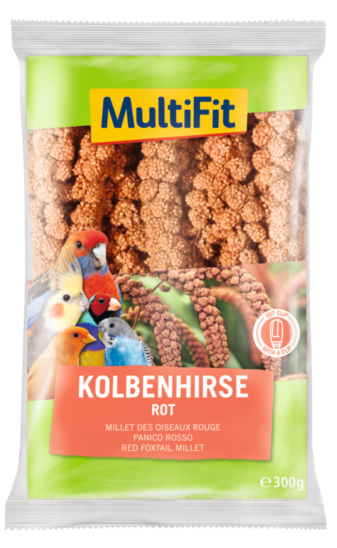 MultiFit Snacks MultiFit Kolbenhirse rot 300g