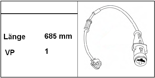 WS 0220 A Warnkontakt Opel VA, 1 Stück - ATU