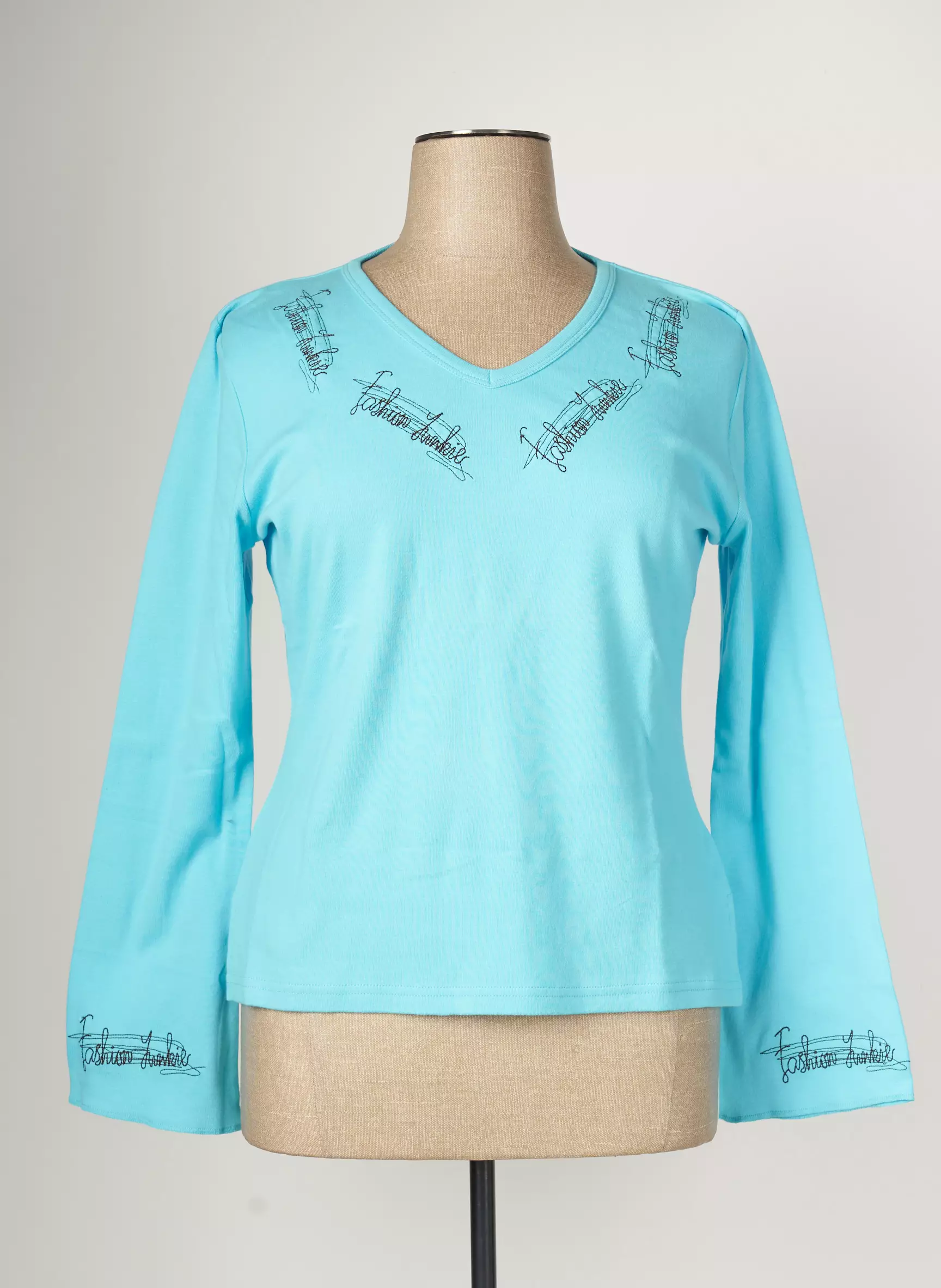 Fashion Junkie Tshirts Femme couleur bleu