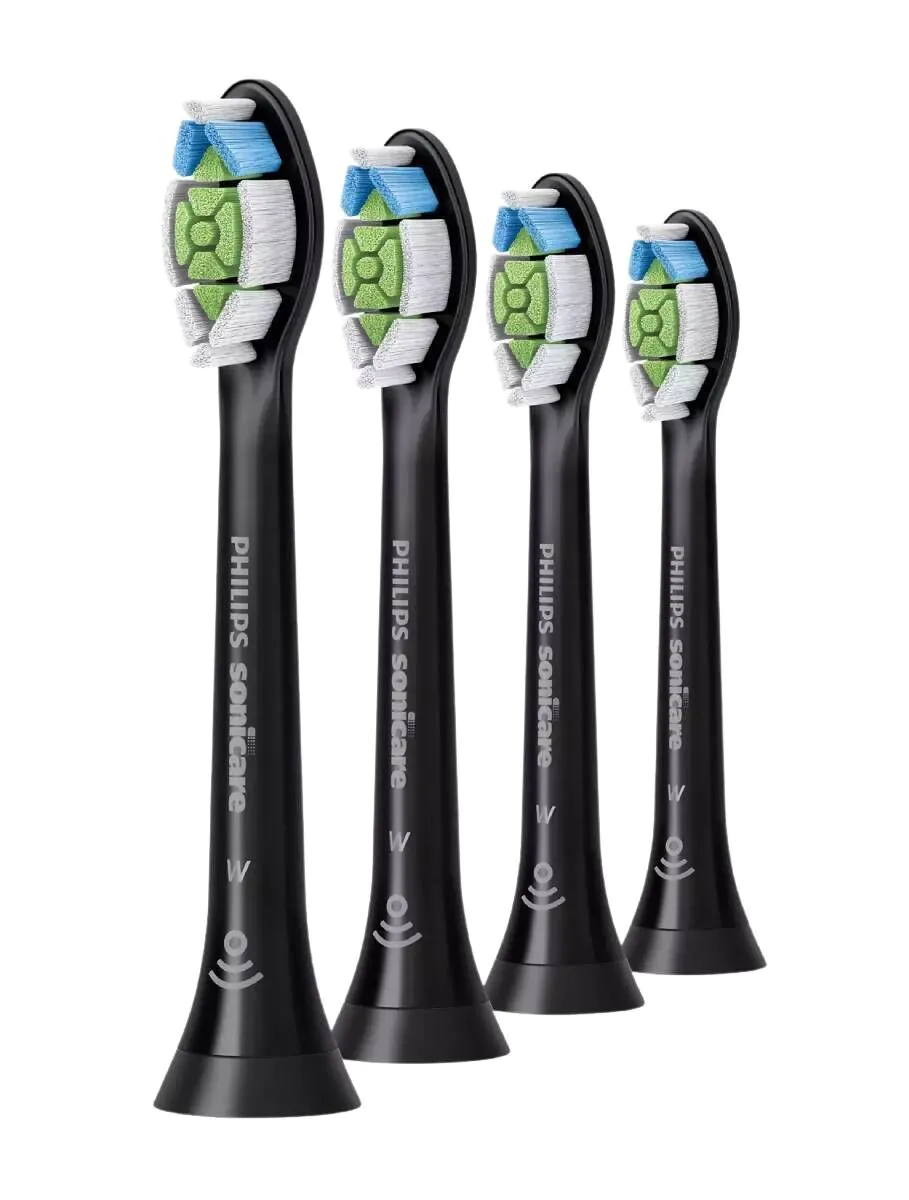 Philips Sonicare Optimal Λευκές Μαύρες Κεφαλές Βουρτσίσματος Hx6064/11