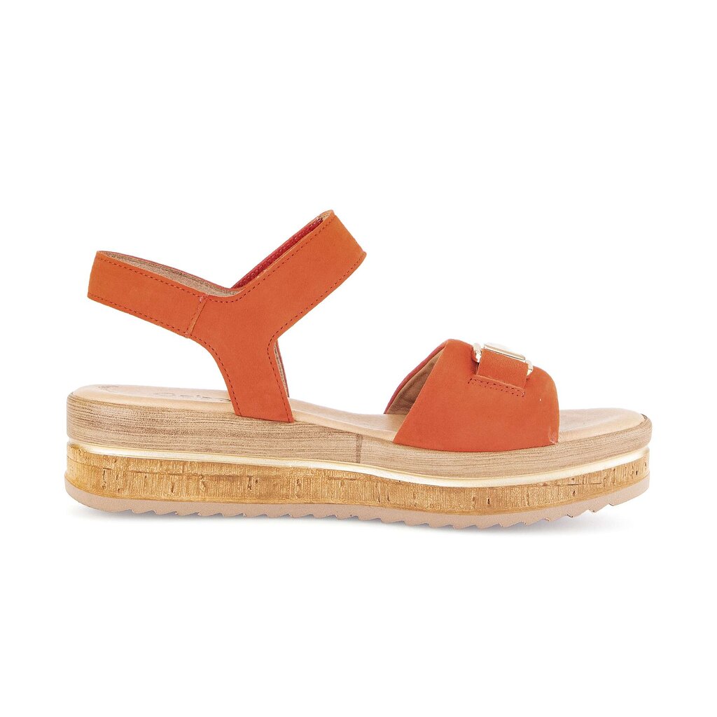 Gabor fashion Plateau Sandale orange