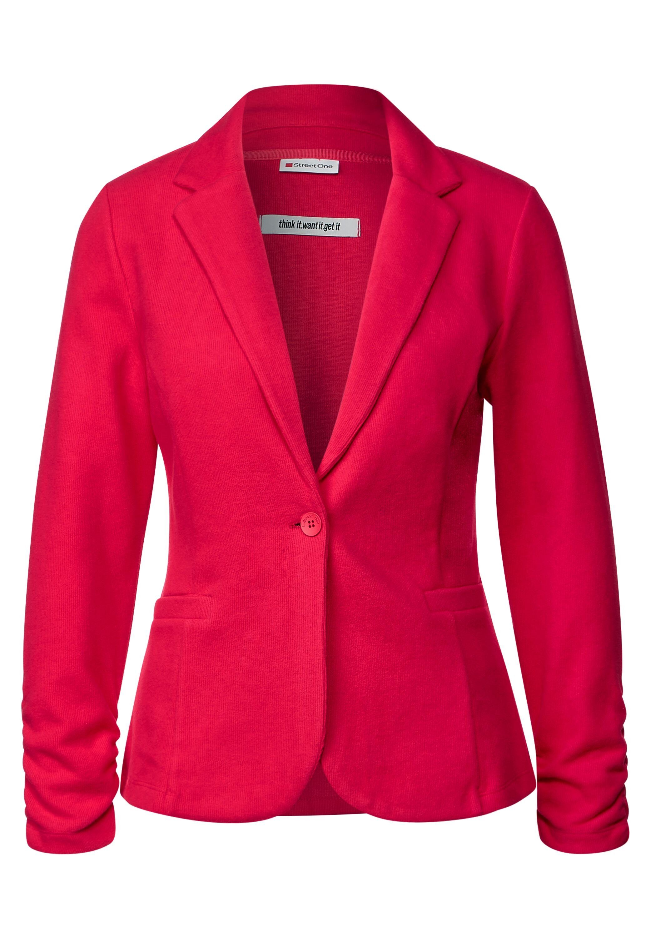 STREET ONE Kurzblazer in Unifarbe