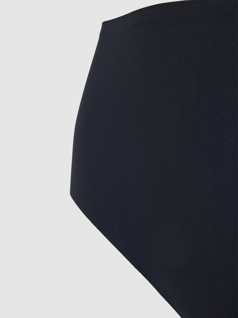 Slip mit Label-Detail in schwarz