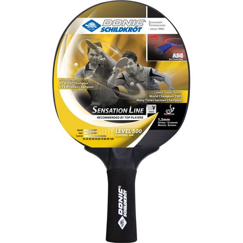 DONIC-SCHILDKRÖT TISCHTENNISSCHLÄGER SENSATION 500