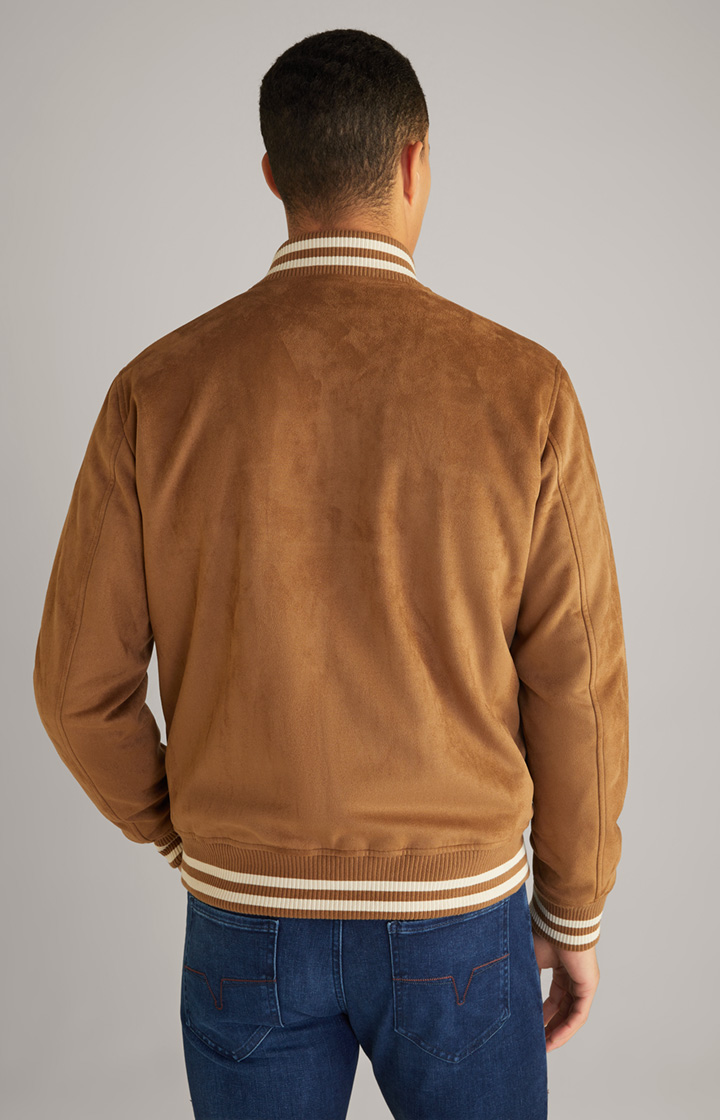 Velours-Blouson Bubar in Camel