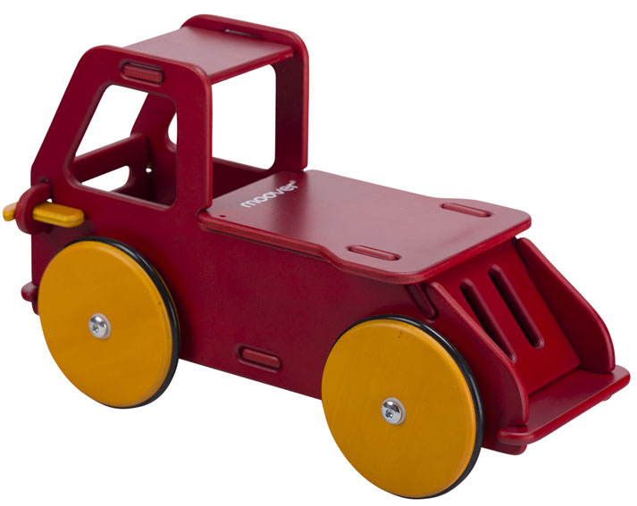 MOOVER Toys Baby Lastwagen (rot) ohne Abschlepphaken / baby truck red
