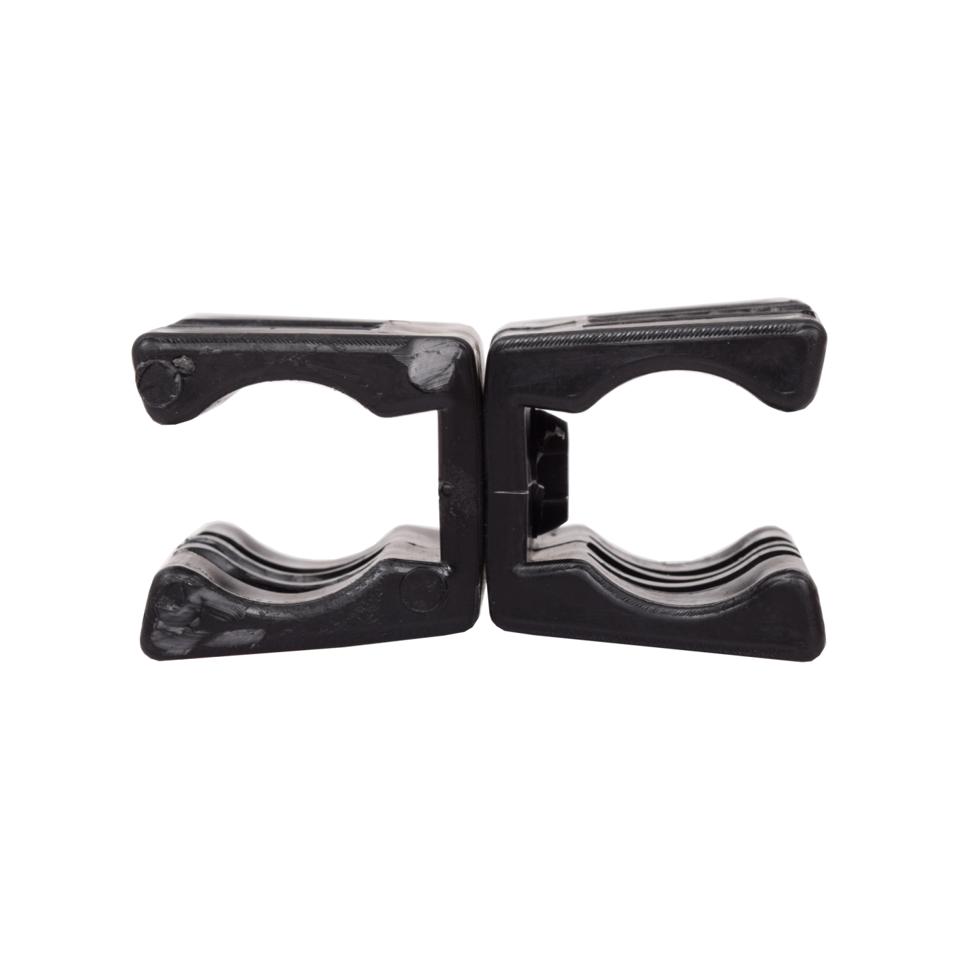 Cawila Halteclip für Stangen mit d25mm Schwarz