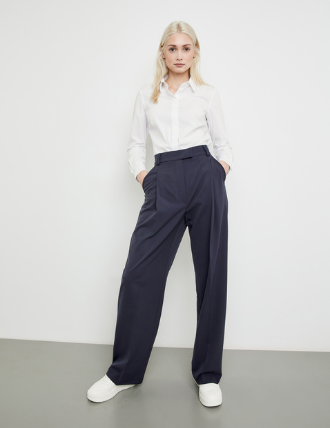 Elegante Hose mit weitem Bein Wide Leg