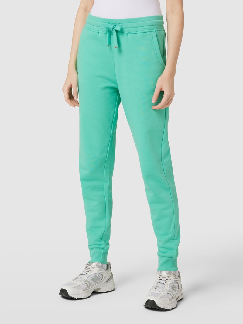 Sweatpants mit Eingrifftaschen in apfelgrün