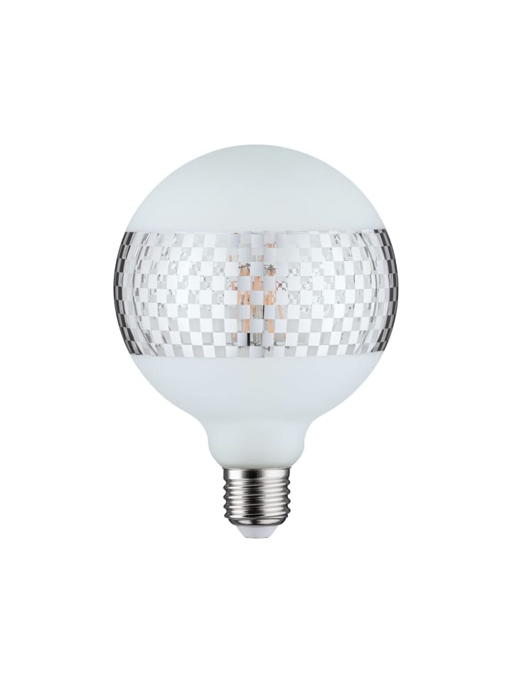 paulmann LED G125 Ringspiegel Silber glanz kariert E27 F günstig kaufen onesize