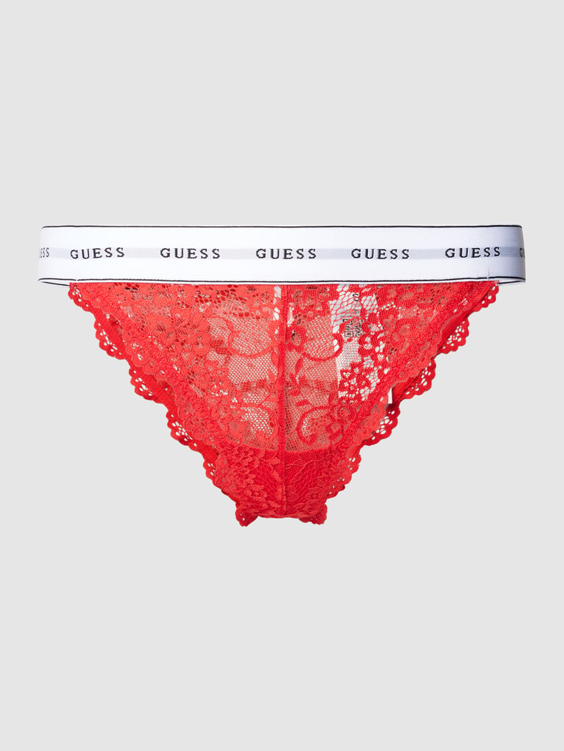 String mit Spitze Modell 'BELLE BRAZILIAN' in rot