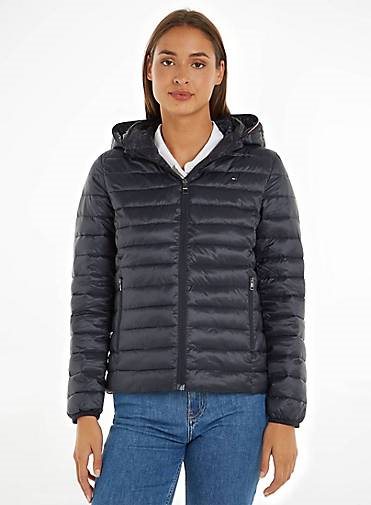 TOMMY HILFIGER Damen Übergangsjacke LW PADDED GLOBAL STRIPE