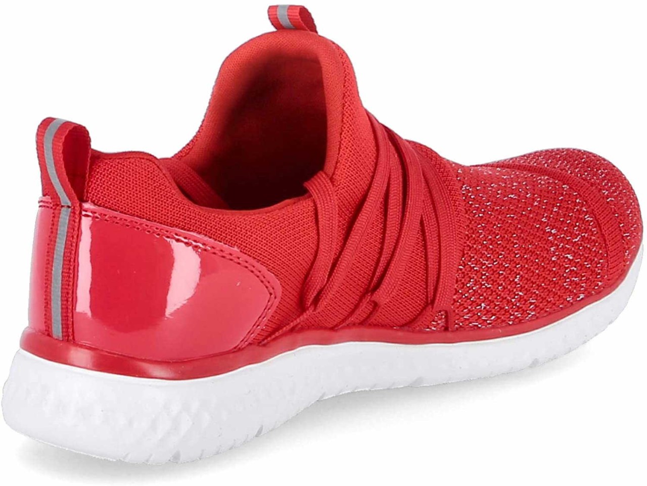 RIEKER Sportliche Slipper rot