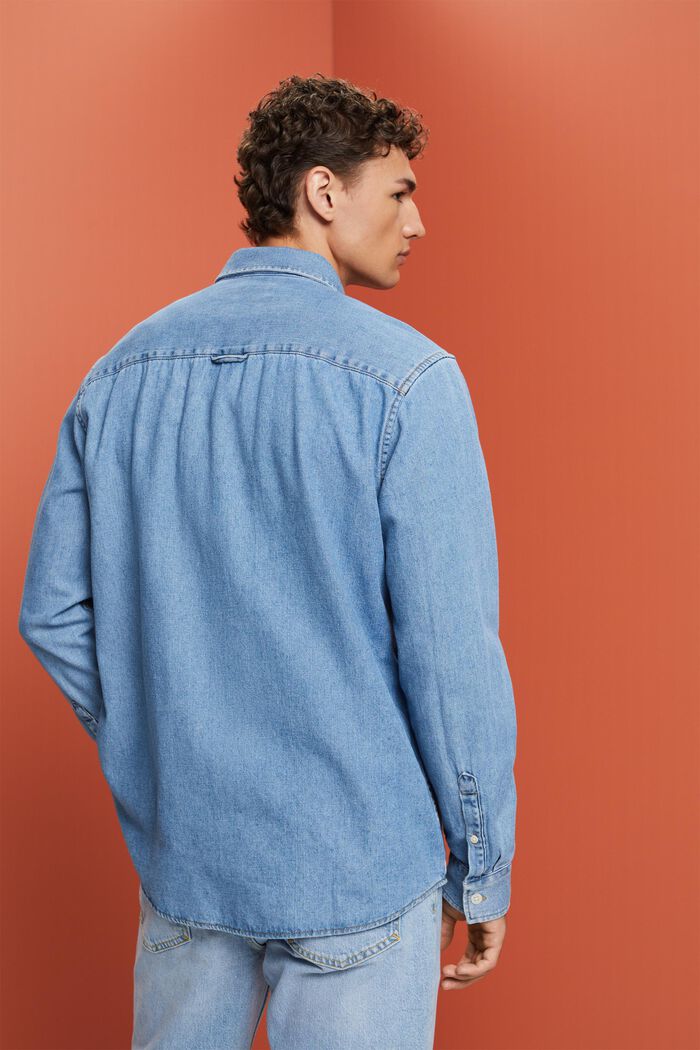 Hemd aus Baumwoll-Denim