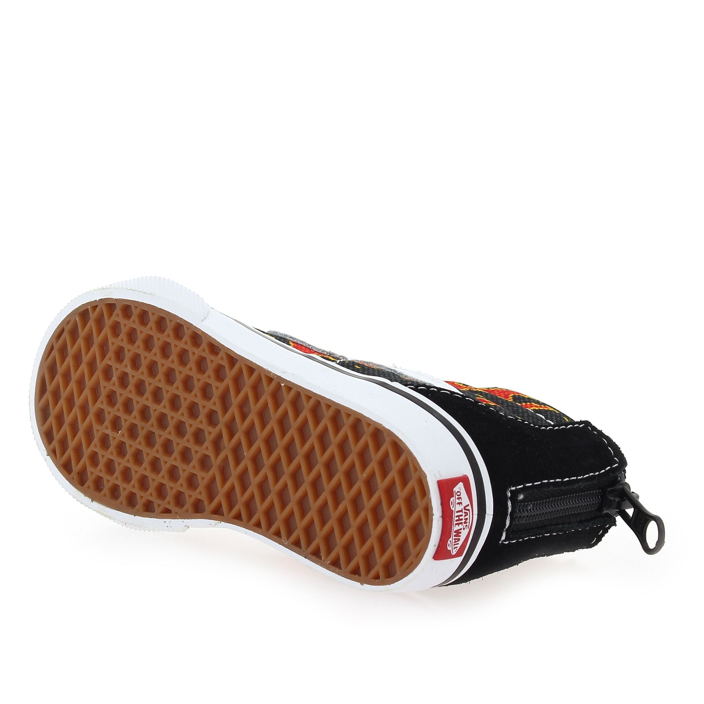 Vans  TD SK8-HI PIXEL FLAME -  Noir