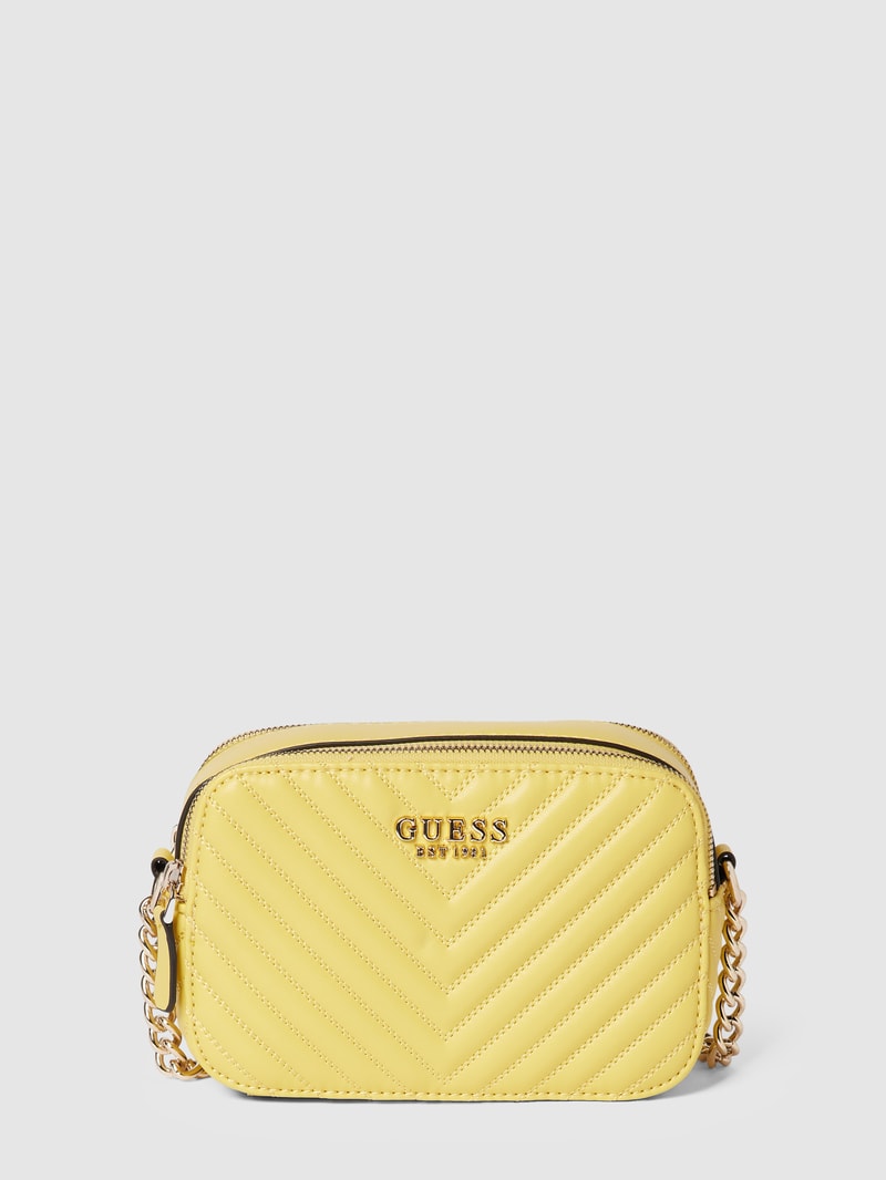 Handtasche in Leder-Optik Modell 'NOELLE' in gelb