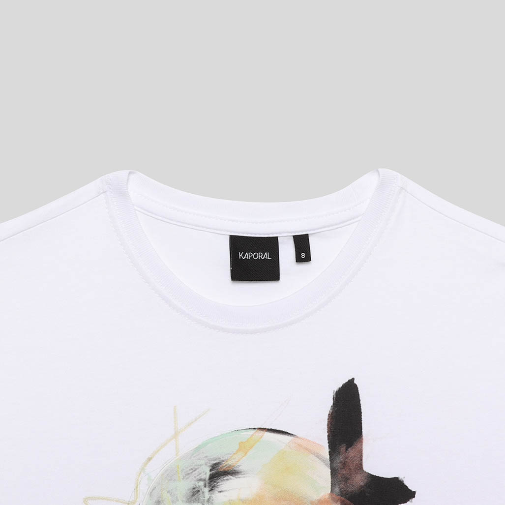 OMBRE  T-shirt blanc Garçon 100% coton