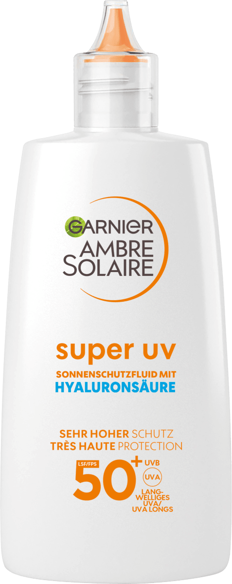 Sonnenfluid Gesicht super UV mit Hyaluronsäure, LSF 50+, 40 ml