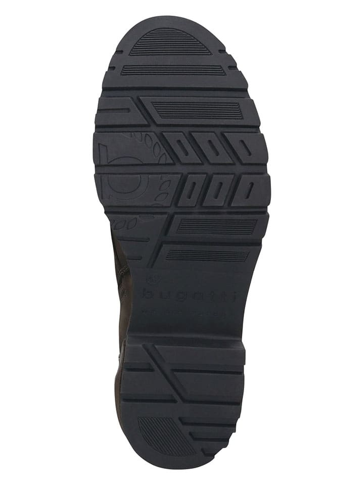 Bugatti Leder-Boots in Braun günstig kaufen