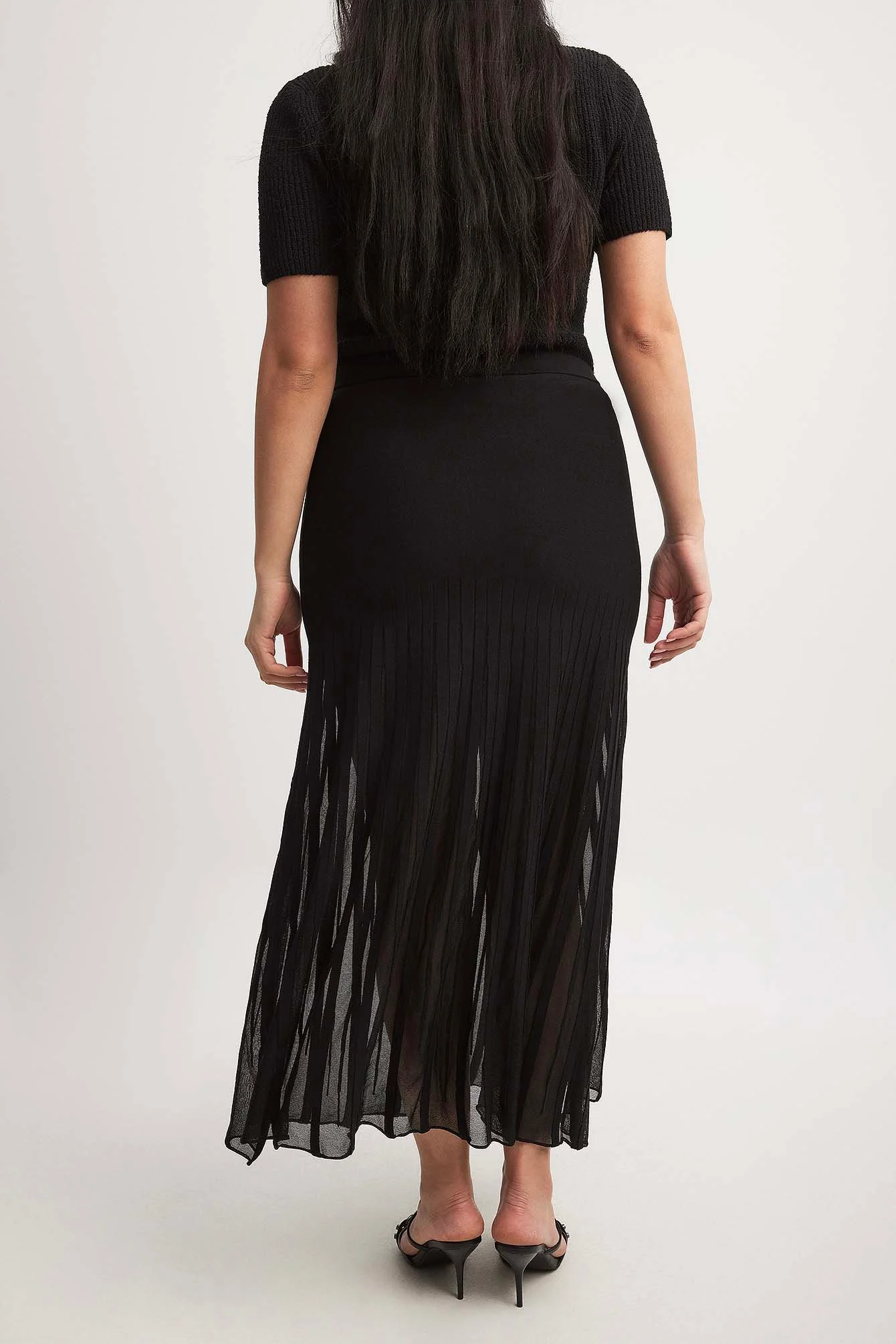 Knitted Maxi Skirt