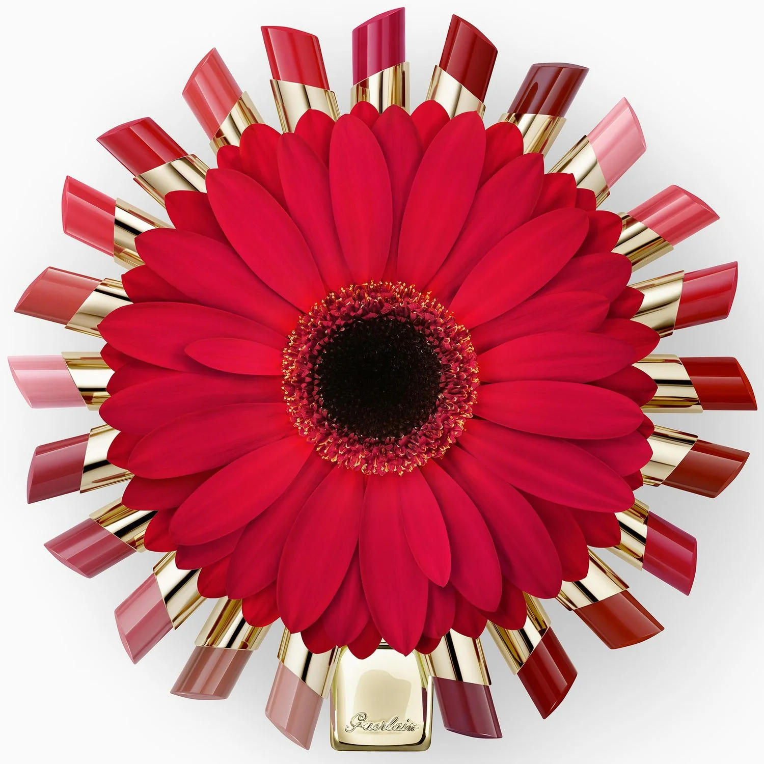 Lápiz labial KissKiss Shine Bloom - Lápiz labial brillante, Lápiz labial