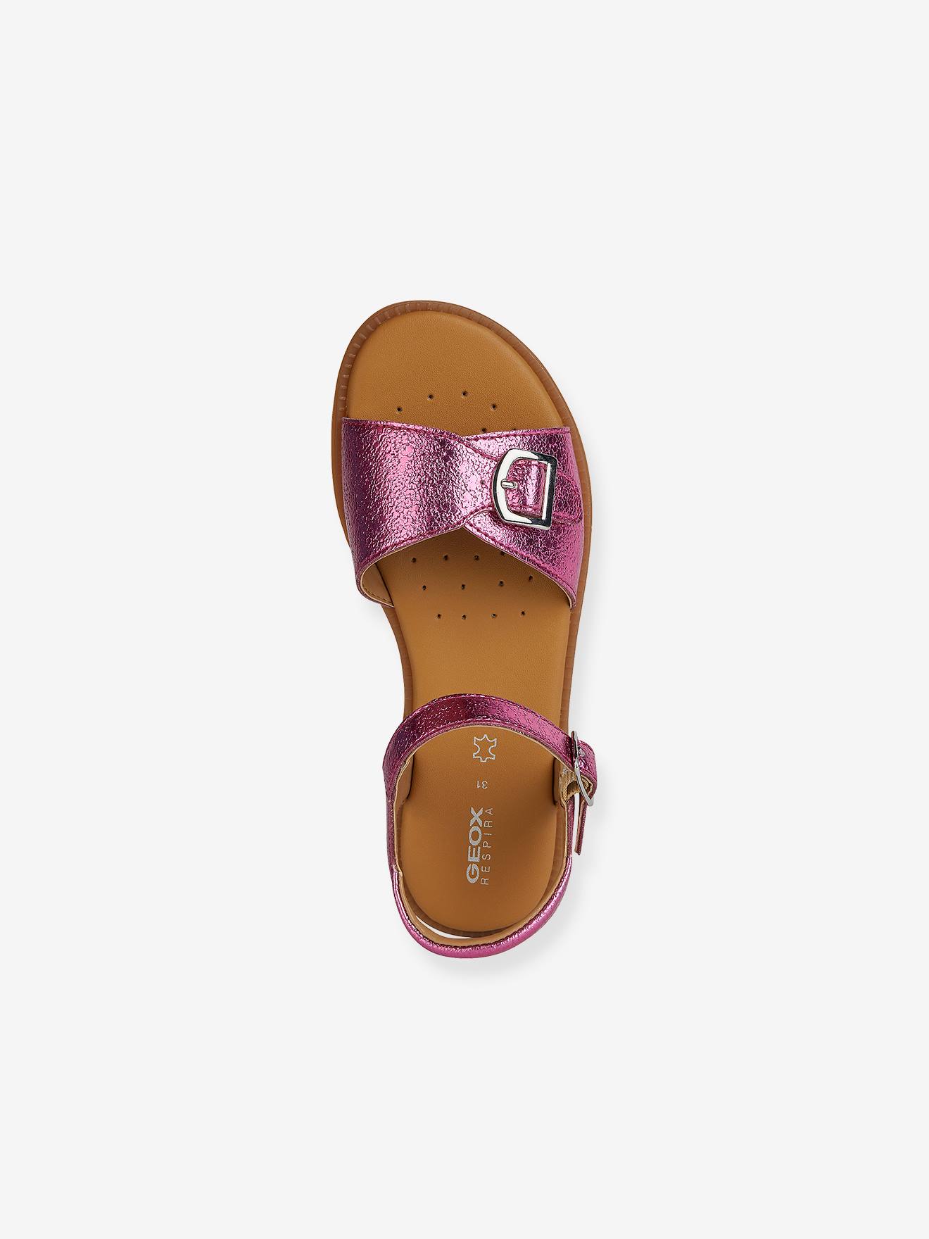 Geox Mädchen Sandalen J4535 Karly Girl GEOX - fuchsia