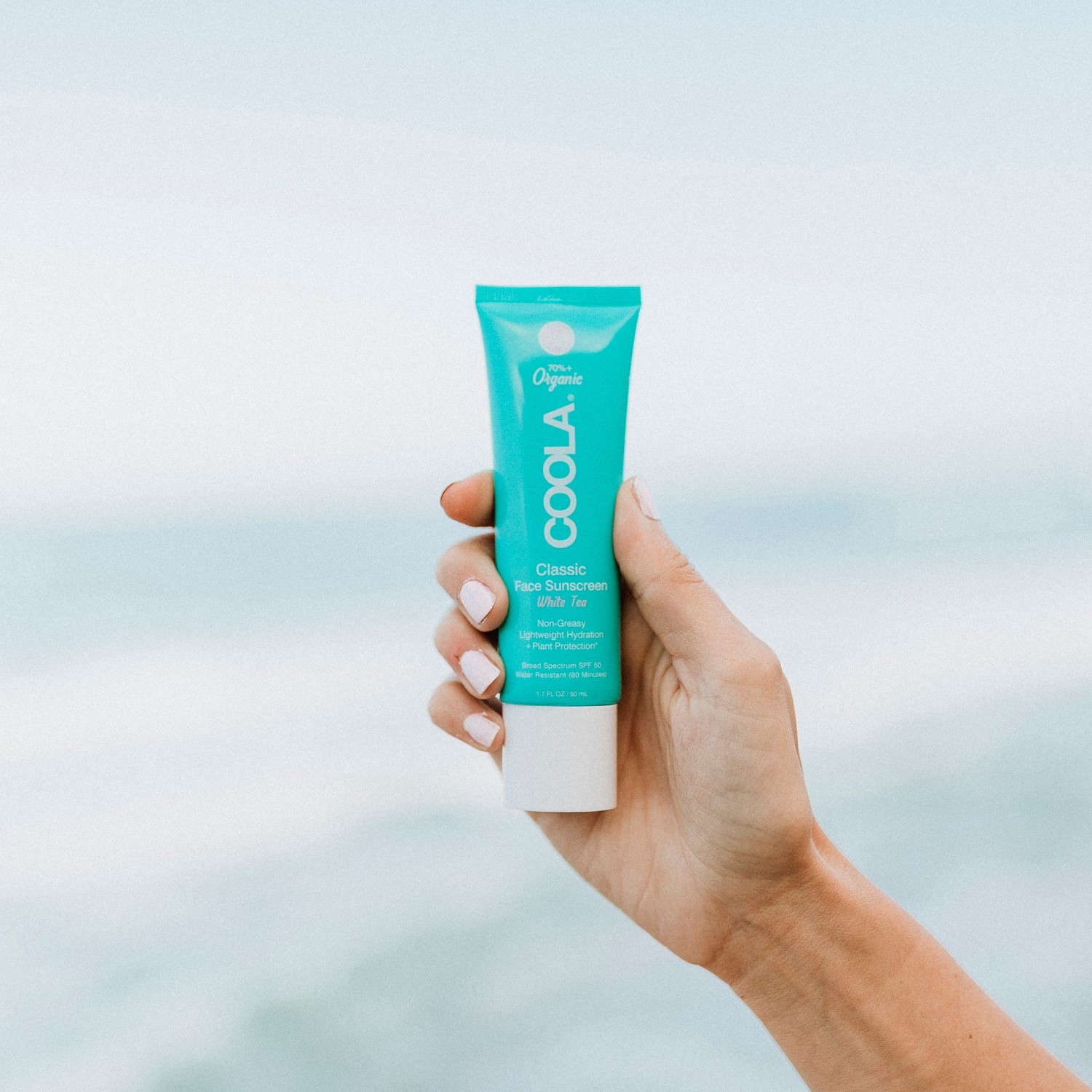 Coola Face Sunscreen Lotion SPF50 with White Tea