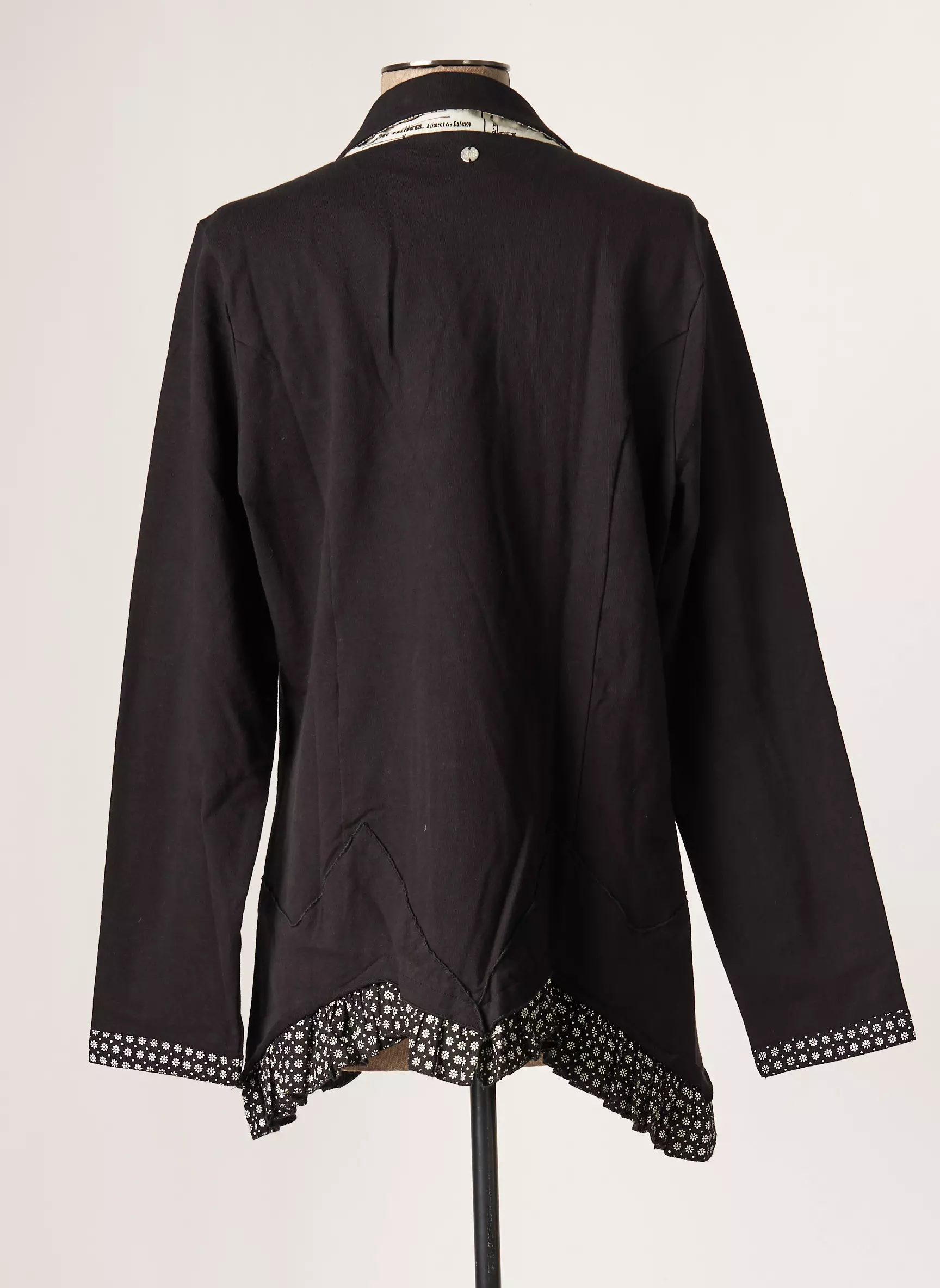Rhum Raisin Vestecasual Femme couleur noir