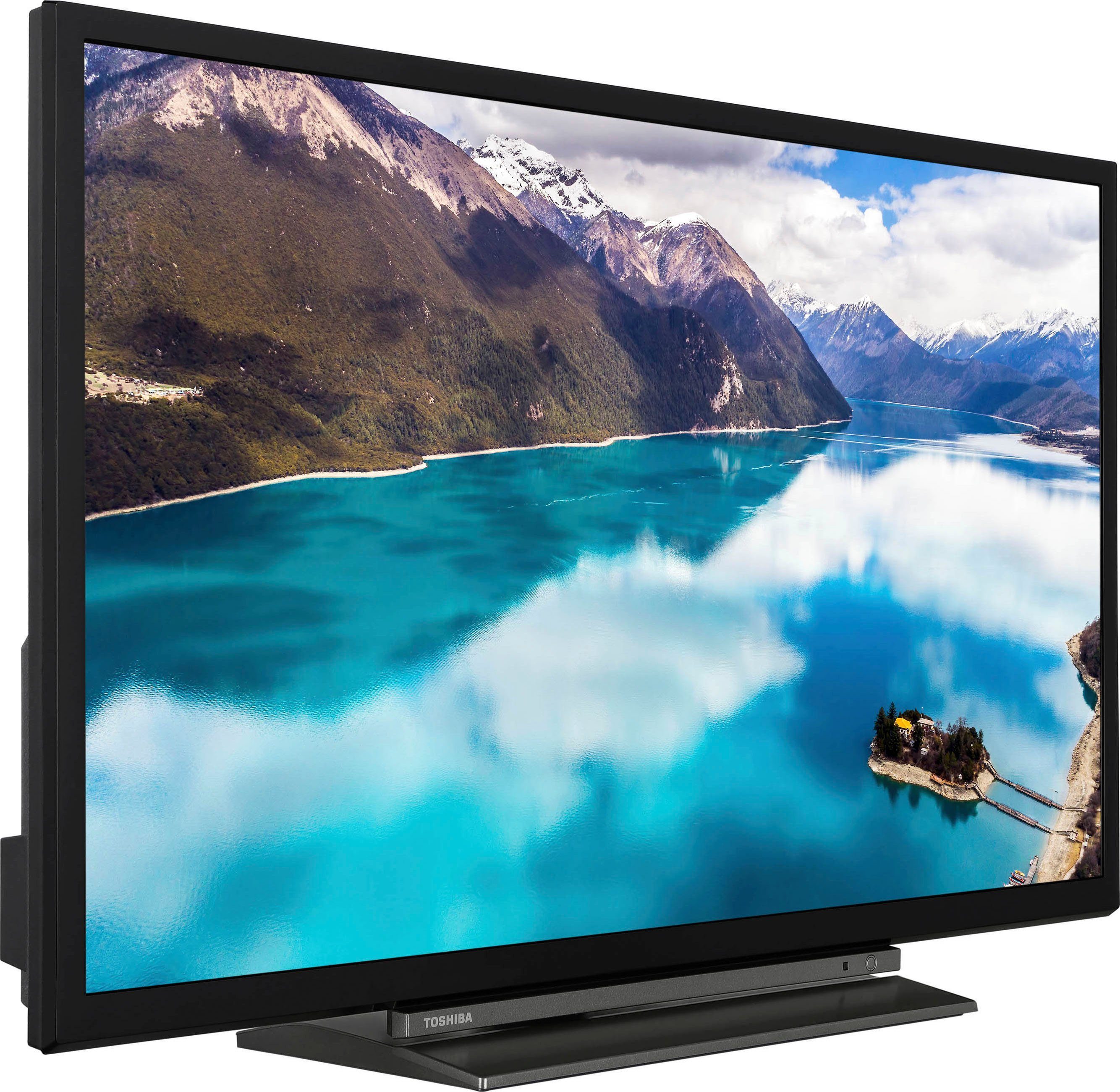Toshiba 24WL3C63DA/2 LED-Fernseher (60 cm/24 Zoll, HD-ready, Smart-TV)