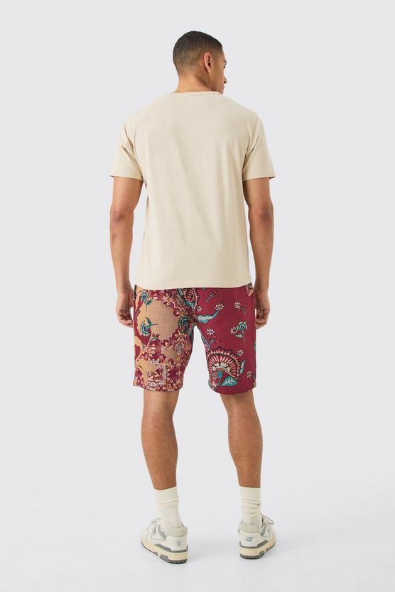 Lockere Shorts mit elastischem Bund