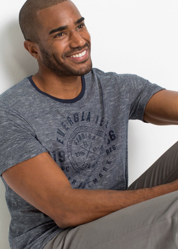T-Shirt mit Komfortschnitt (2er Pack)