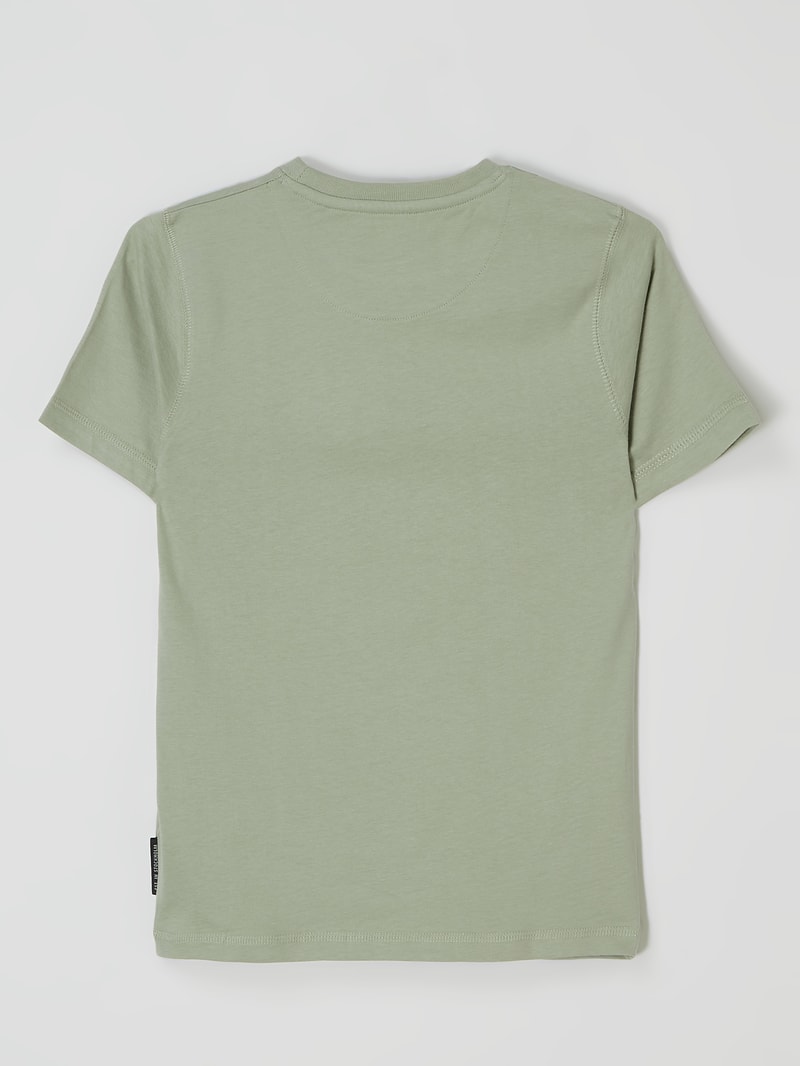 T-Shirt aus Bio-Baumwolle in schilf