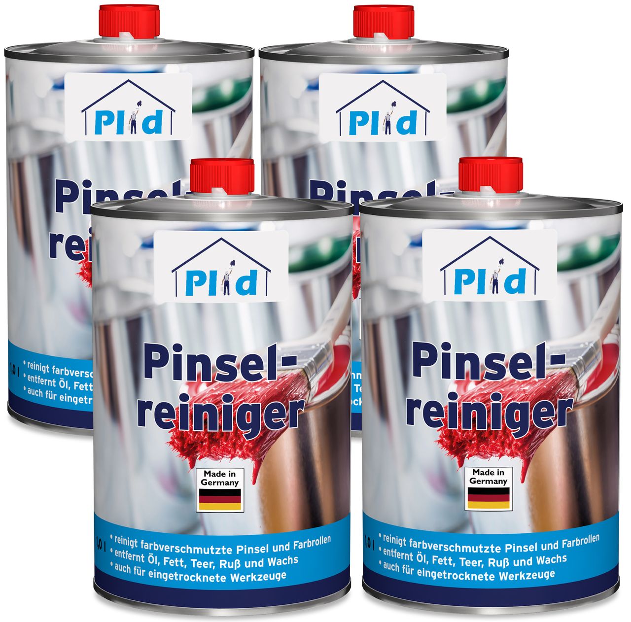 Plid Premium Pinselreiniger Reiniger Werkzeugreiniger Farblos