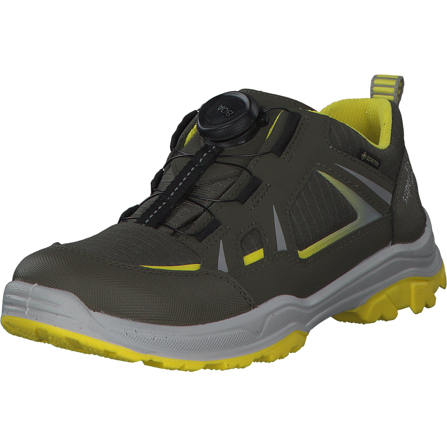 Superfit JUPITER 09069, Trekkingschuhe, Kinder, GRÜN/GELB