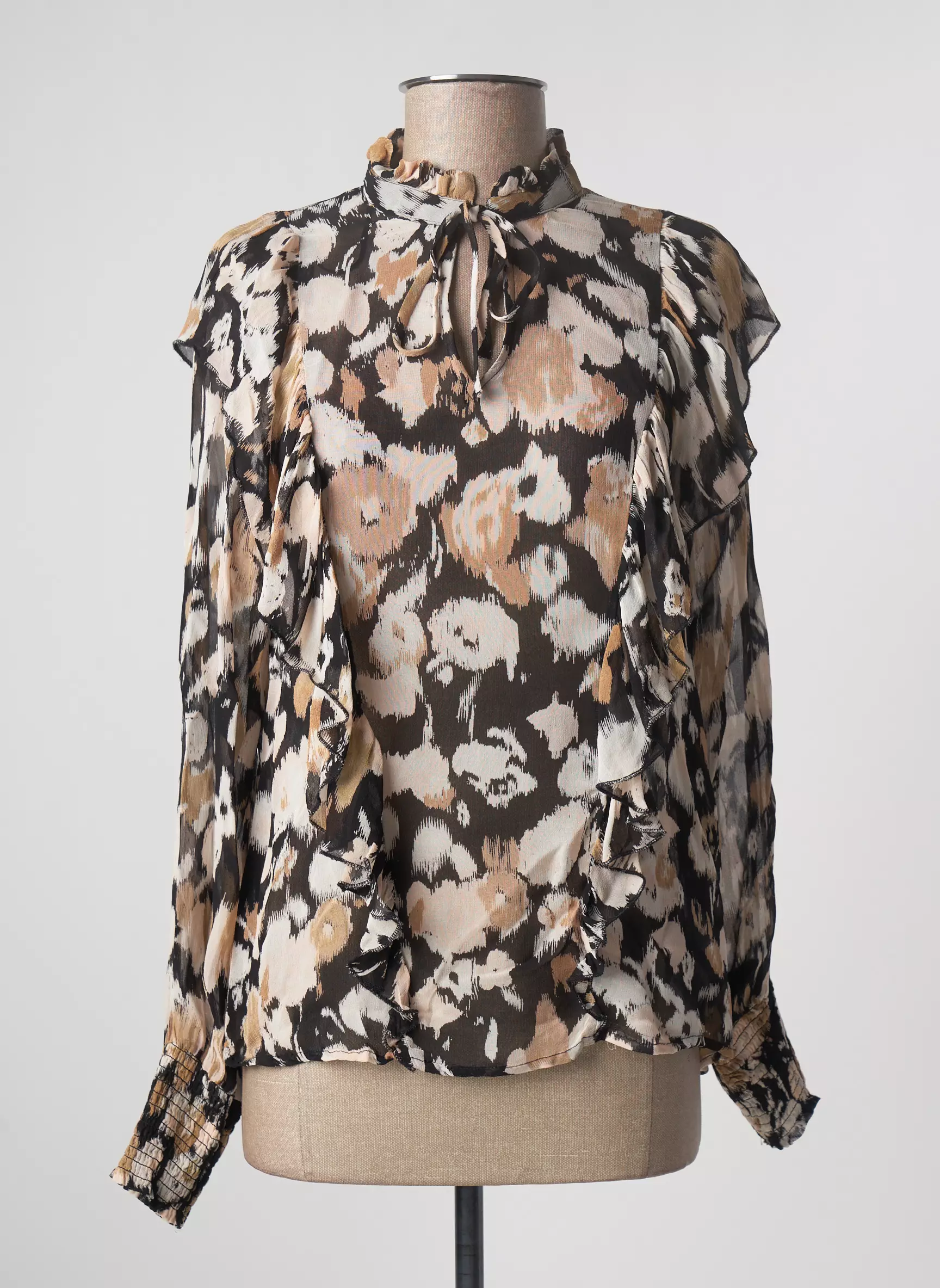 B Young Blouses Femme couleur noir