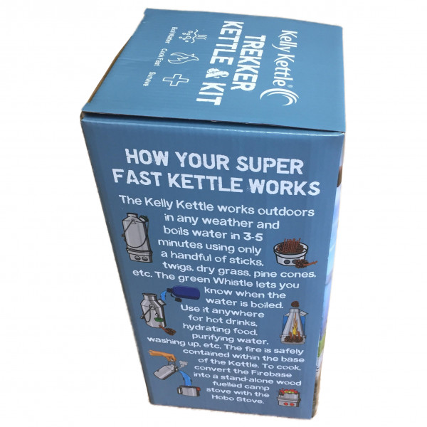 Kelly Kettle - Trekker' Kit - Trockenbrennstoffkocher