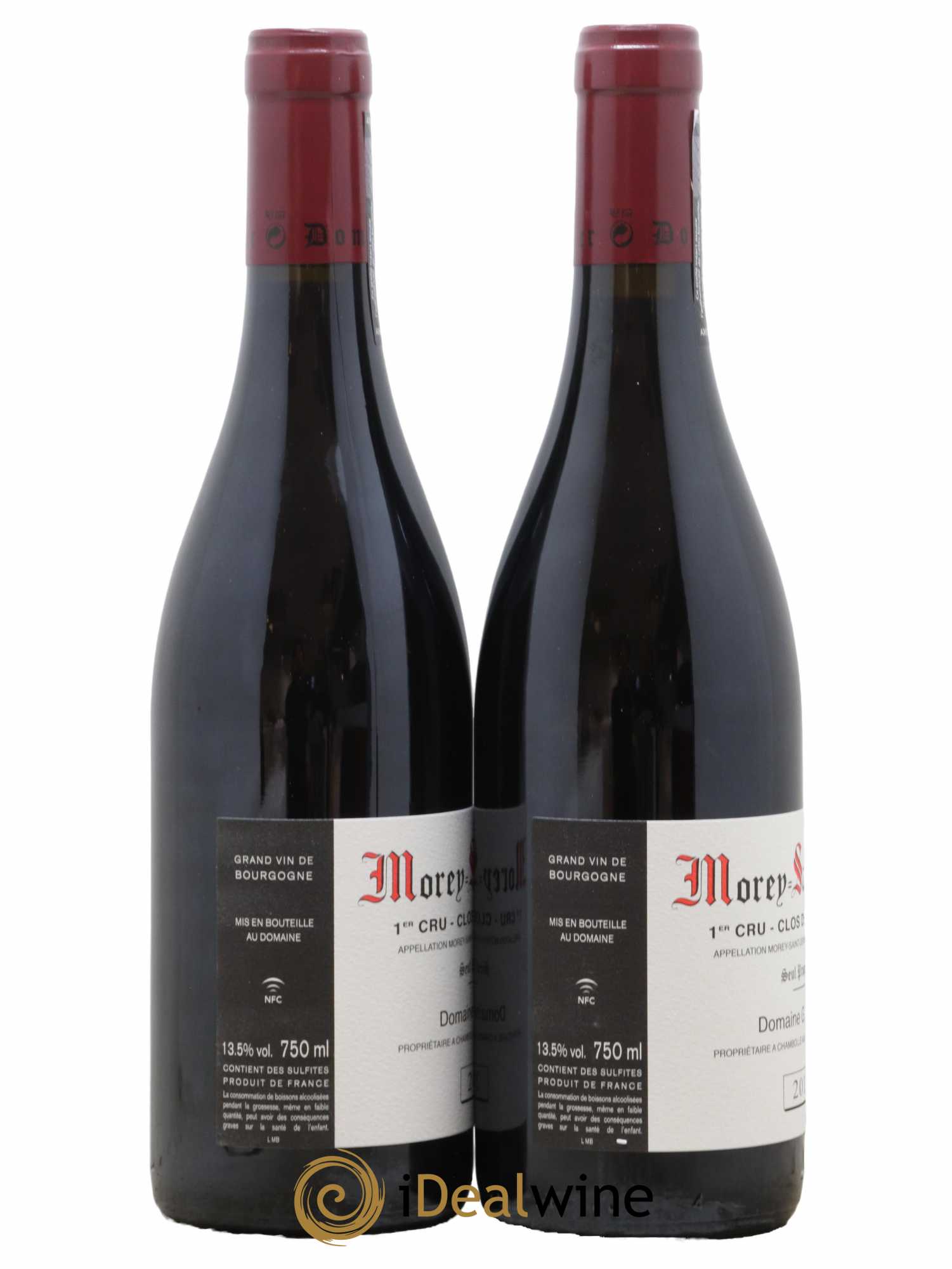 Morey Saint-Denis 1er Cru Clos de la Bussière Georges Roumier (Domaine)  2019 - Lot de 2 Bouteilles