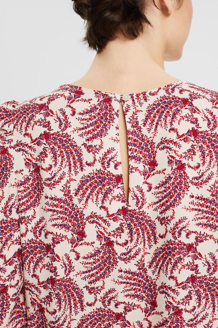 Gemustertes Longsleeve, LENZING™ ECOVERO™