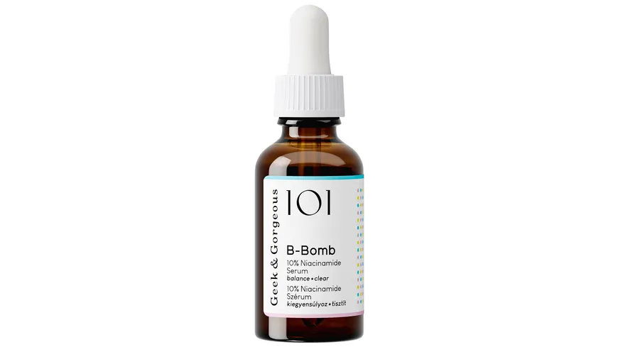Geek & Gorgeous 101 B-Bomb 10% Niacinamide Serum 30 ml