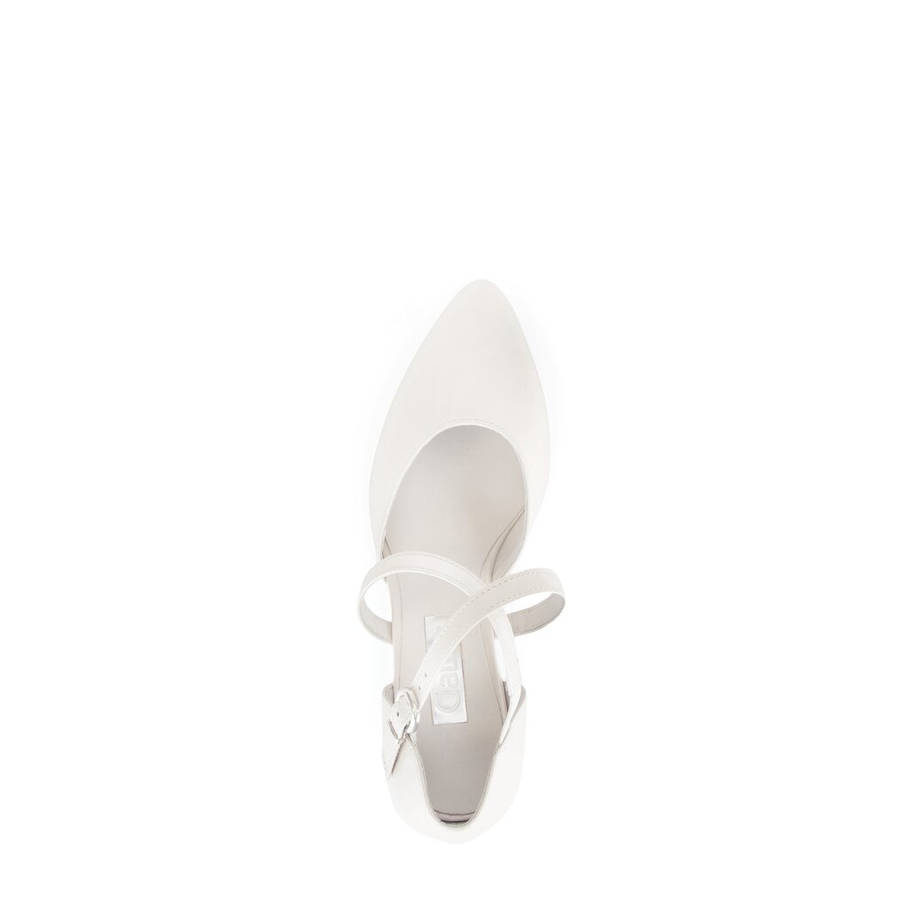 Gabor fashion Spangenpumps weiß