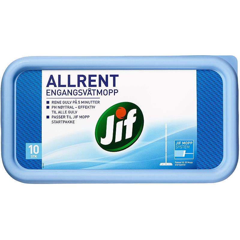 Jif Engangsmopp 10-pk Jif Allrent